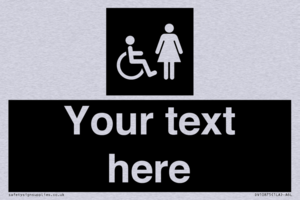 Custom information: black panel disabled and female